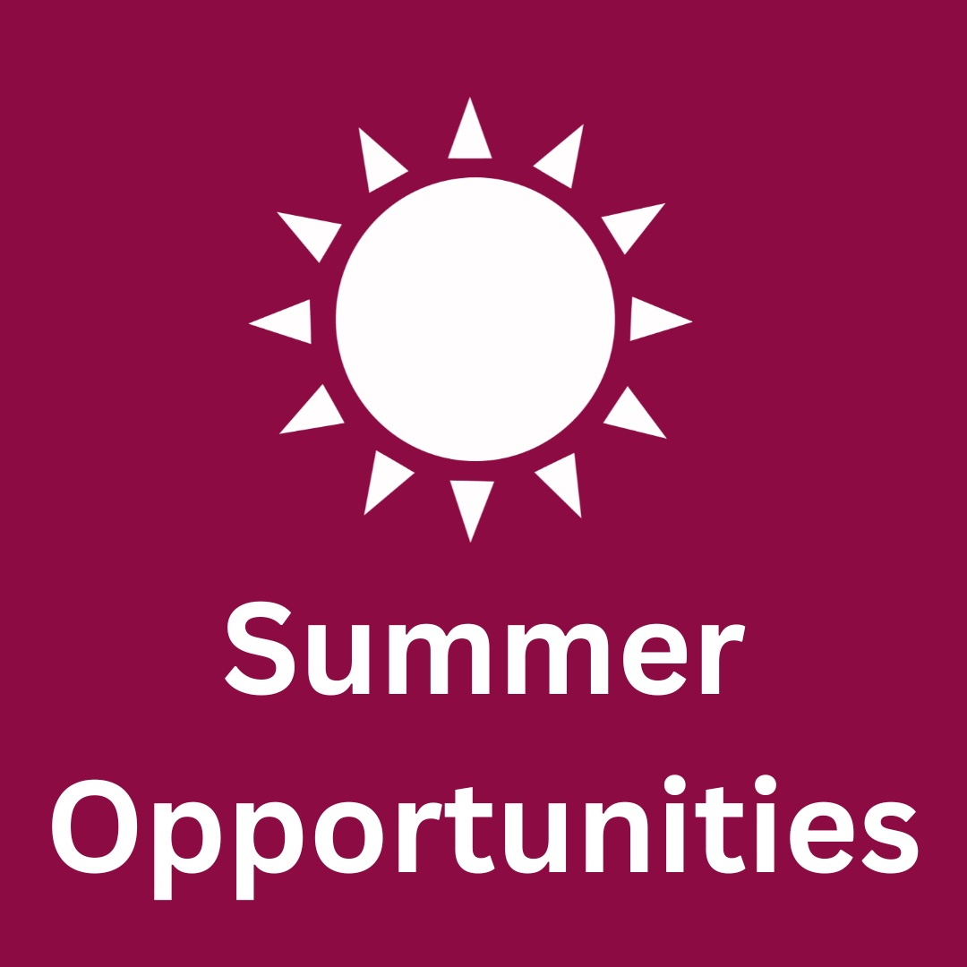 Summer Opportunities