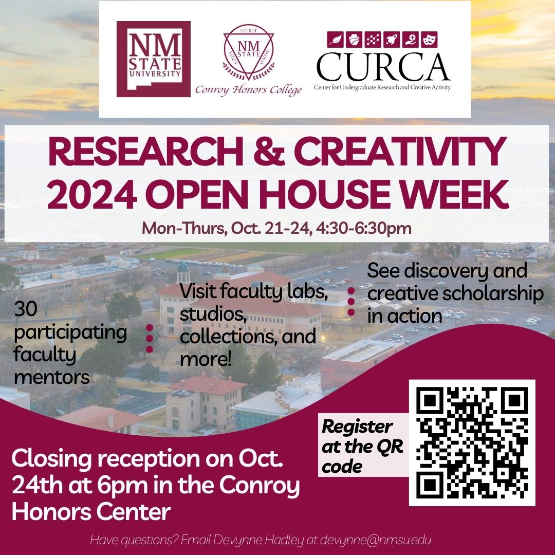 Research & Creativity Open House Week