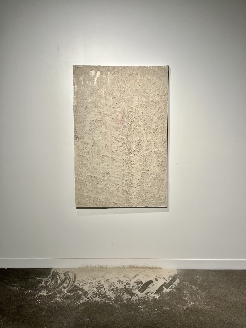 Bill Moree, Dust, Photograph, cloth, dry clay powder,