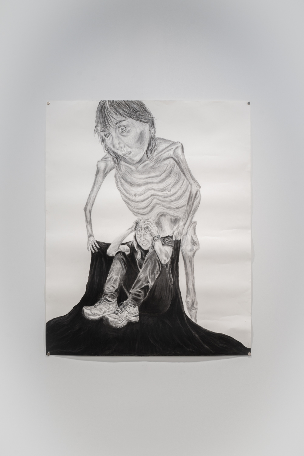 Richelle Sandin, Relationship with the Self, Charcoal