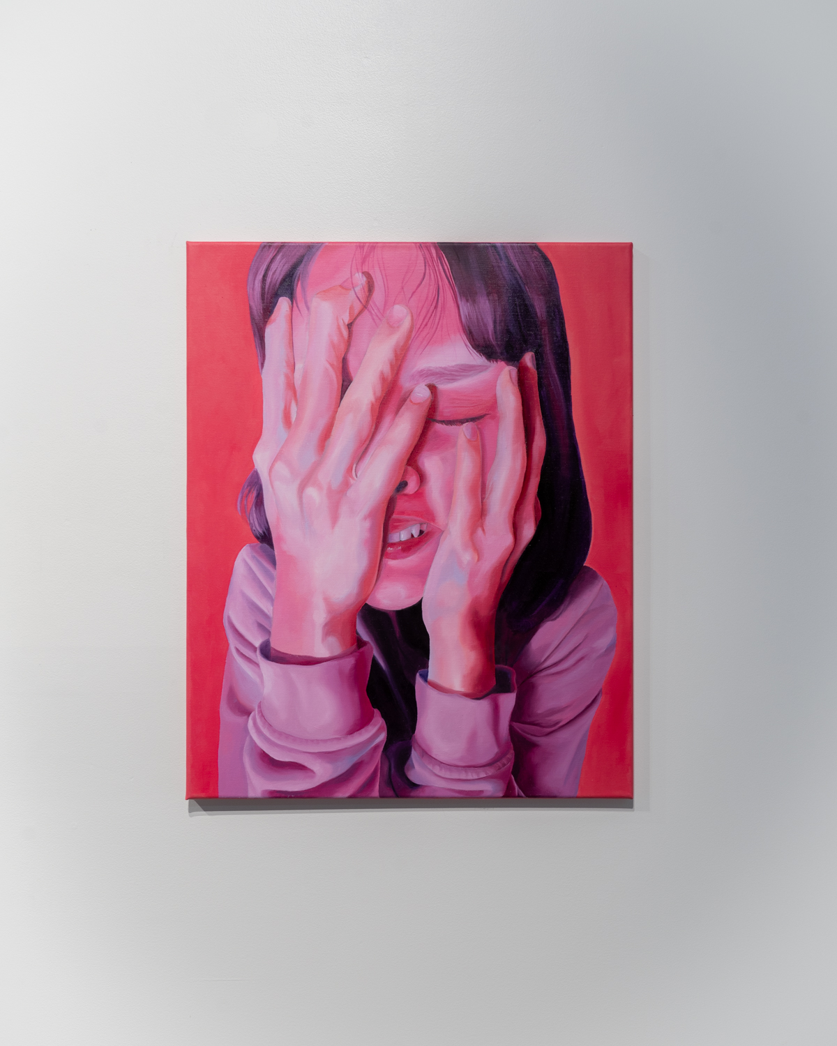 Julieanna Lerma, exasperation, Oil on canvas