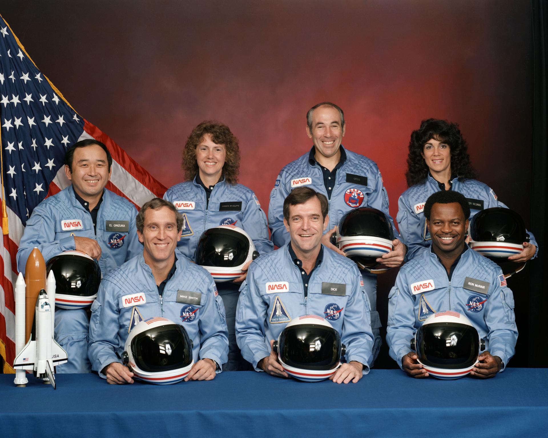 Challenger mission portrait
